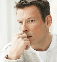 a man thought about a discharge during excitement